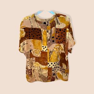 Caviar Blouse Size Medium 